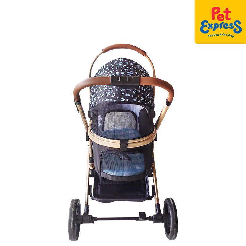 [FOR PRE-ORDER] Baby Boo 2-in1 Fashionable Pet Stroller 83x62.5x101cm Blue