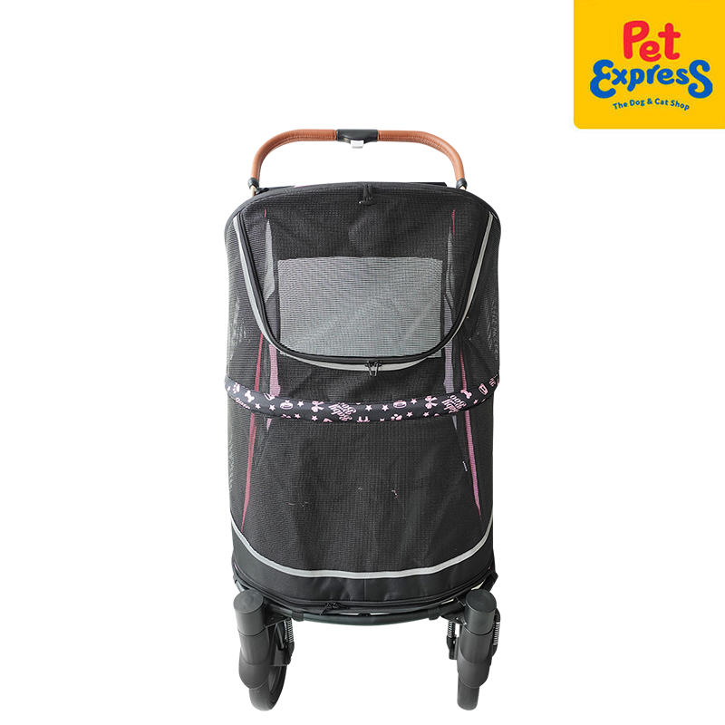 [FOR PRE-ORDER] Baby Boo Large and Multipet Stylish Pet Stroller 112x65x100cm Pink