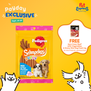 Pedigree Puppy Schmackos Stix Milk and Egg Dog Treats 70g