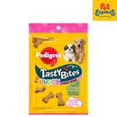 Pedigree Puppy Tasty Bites Chewy Bone Chicken and Mixed Veggies Dog Treats 50g
