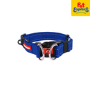 EzyDog Double Up Dog Collar Medium Blue
