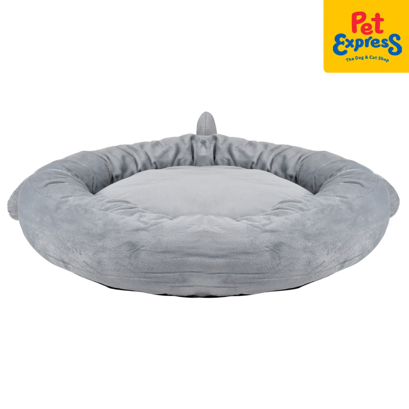 Pet Express Round Animal Shark Pet Bed 68x10x68cm