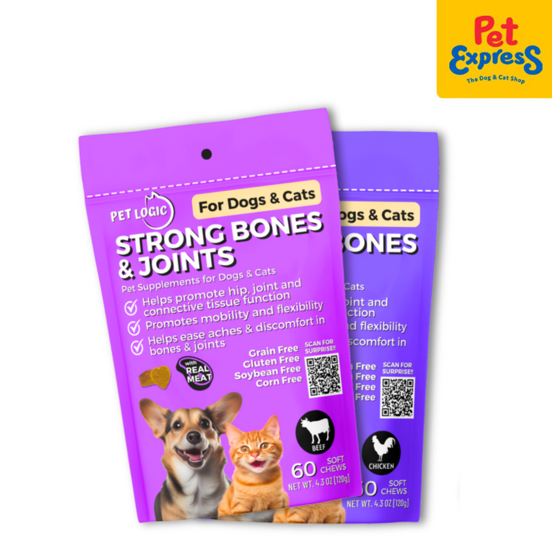 Pet Logic Strong Bones and Joints Chicken Pet Supplement 120g