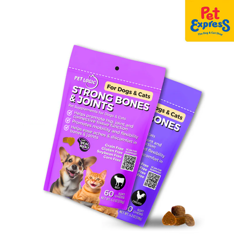 Pet Logic Strong Bones and Joints Chicken Pet Supplement 120g