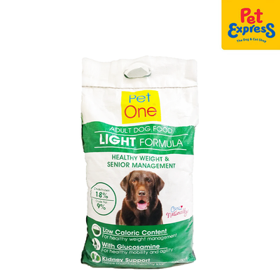 Pet One Adult Light Formula Dry Dog Food 5kg