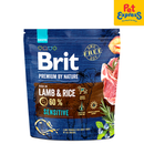 Brit Premium by Nature Lamb and Rice Sensitive Dry Dog Food 1kg