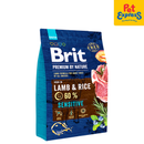 Brit Premium by Nature Lamb and Rice Sensitive Dry Dog Food 3kg