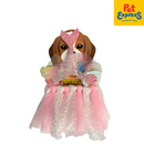 Pet Pals Mermaid Tail Tutu Set Dog Costume Medium White Pink