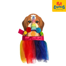 Pet Pals Rainbow Unicorn Tutu Set Dog Costume Medium