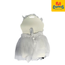 Pet Pals Angel Tutu Set Dog Costume Medium White