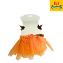 Pet Pals Halloween Pumpkin Tutu Set Dog Costume Small Orange