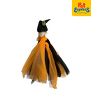 Pet Pals Halloween Ghost Tutu Set Dog Costume Medium Black Orange
