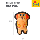 Outward Hound Invicibles Dog Dog Toy Extra Small Orange