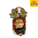 Pet Pals Christmas Reindeer Collar Set Dog Costume Medium Gold