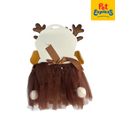 Pet Pals Christmas Reindeer Tutu Set Dog Costume Medium Brown