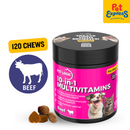Pet Logic 10-in1 Multivitamins Beef Pet Supplement 120s 240g