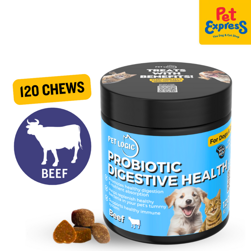 Pet Logic Probiotic Digestive Health Beef Pet Supplement 120s 240g