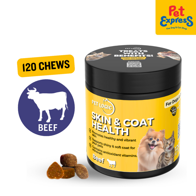 Pet Logic Skin and Coat Health Beef Pet Supplement 120s 240g