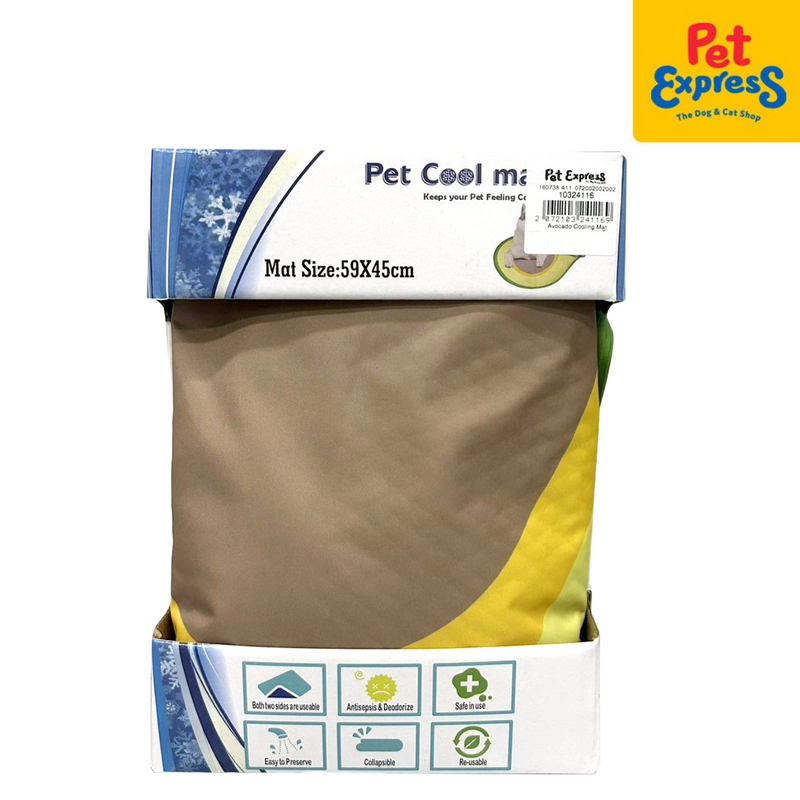 Pet Express Avocado Pet Cooling Mat 59x45cm