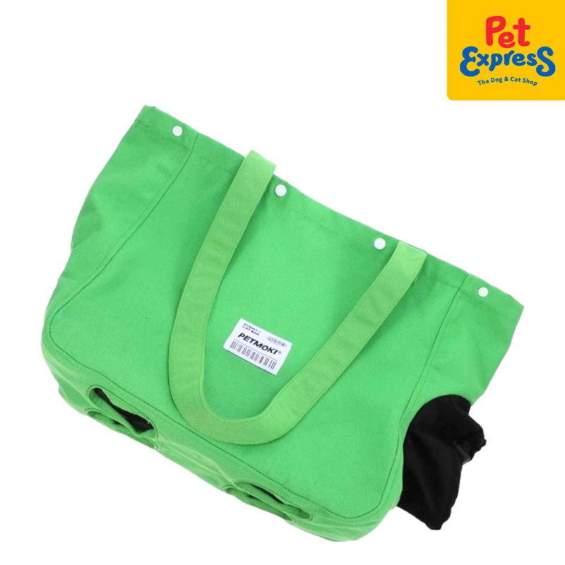 Petmoki Cat Tote Bag Green