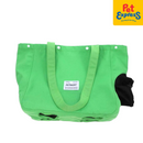 Petmoki Cat Tote Bag Green