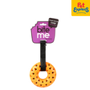 Bite Me Crack Me Up Loop Sensory Dog Toy Orange