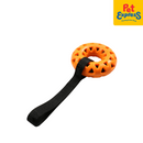Bite Me Crack Me Up Loop Sensory Dog Toy Orange