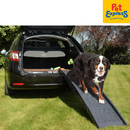 FOR PRE-ORDER DuvoPlus Car Ramp Plastic Easy Step up to 50kg Grey