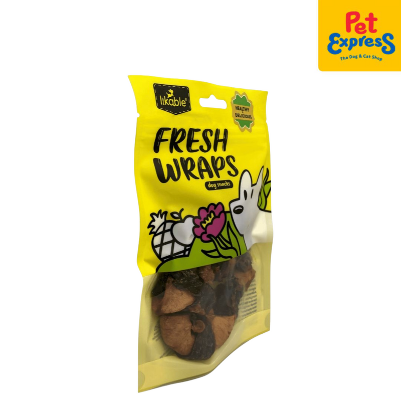 Likable Fresh Wraps Chicken Wrapped in Apple Slices Dog Treats 60g