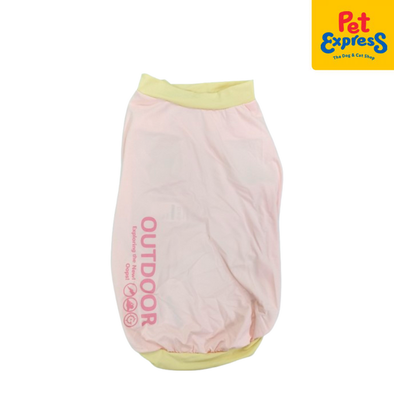 Pet Pals Air Cooling Dog Apparel Large Pink