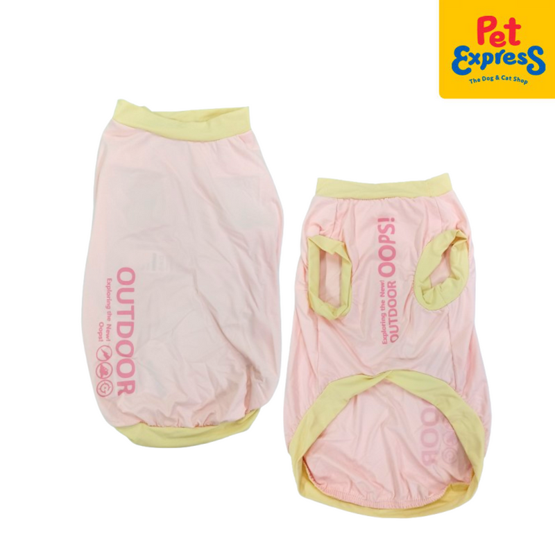 Pet Pals Air Cooling Dog Apparel Large Pink