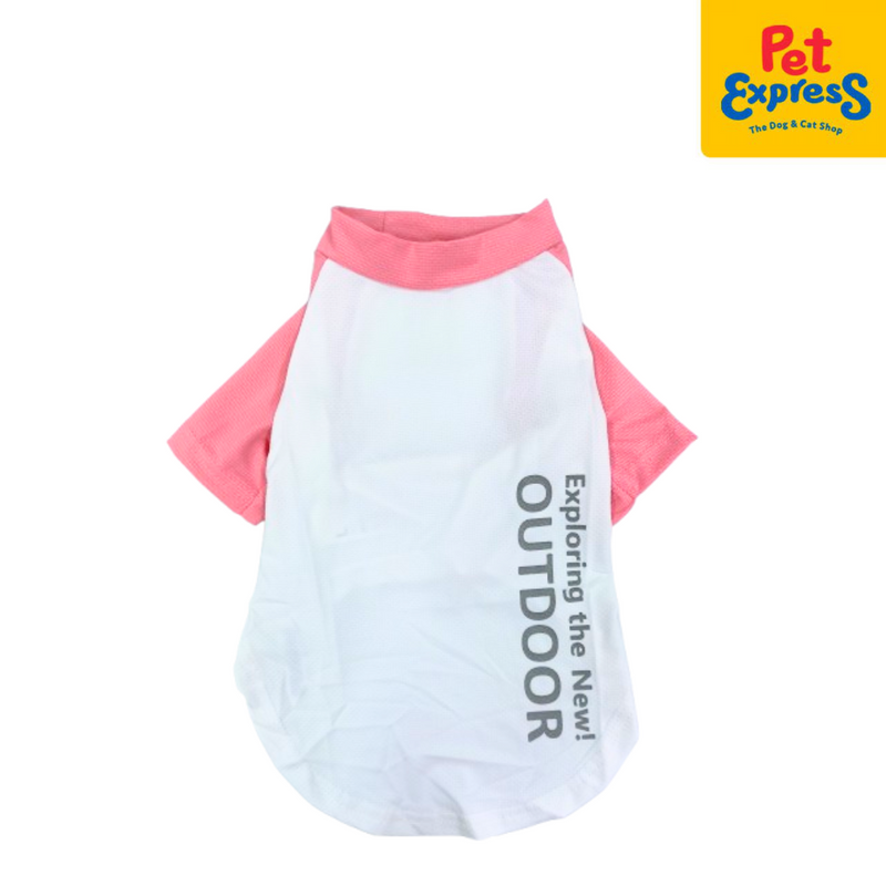 Pet Pals Sun Protect Dog Apparel Medium Pink