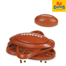 Brightkins Touchdown Time Treat Puzzle Dog Toy