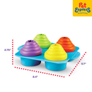 Brightkins Cupcake Party Treat Puzzle Dog Toy