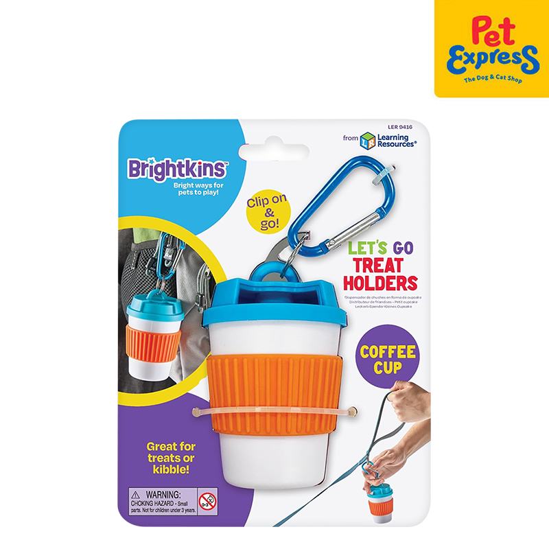 Brightkins Let's Go Coffee Cup Treat Holder