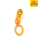 Brightkins Smarty Pooch Training Clicker - Hotdog