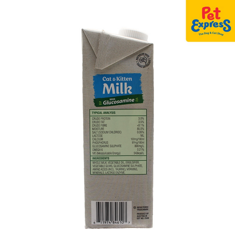 Pets Own Cat and Kitten Milk 1L