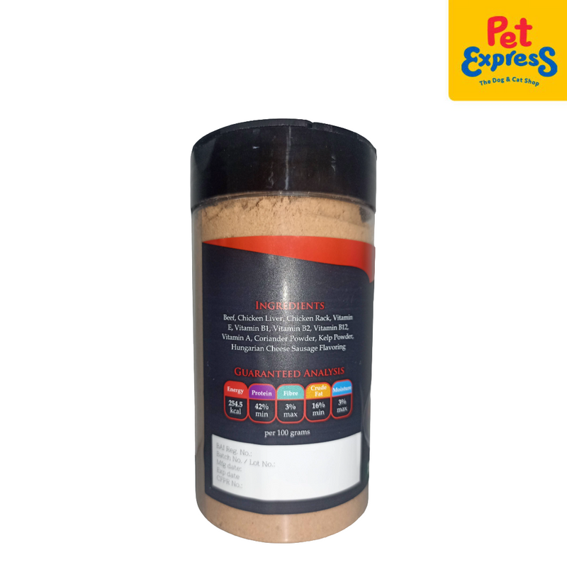 Entrée Appetite Booster Food Topper Hungarian Cheese Sausage Pet Treats 100g