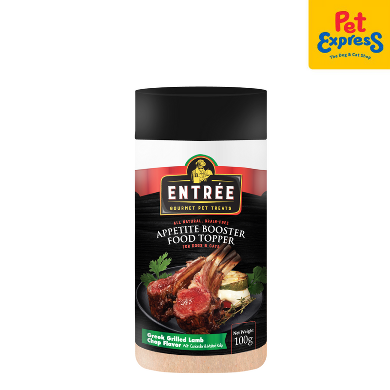Entrée Appetite Booster Food Topper Greek Grilled Lamb Chop Pet Treats 100g