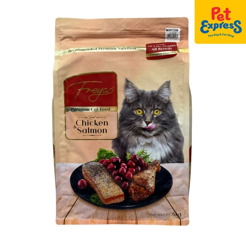 Freya Chicken and Salmon Dry Cat Food 5kg