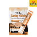 Wild Cat Licky Stick Salmon Skin and Coat Premium Cat Treats 8x128g