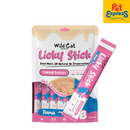 Wild Cat Licky Stick Tuna Hairball Solution Premium Cat Treats 8x128g
