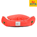 PawTalk Christmas Pet Bed Red