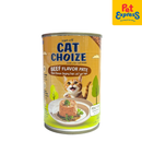 Cat Choize Beef Flavor Pate Adult Wet Cat Food 400g (2 cans)