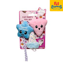 Pet Party Happy Birthday Cat Toy Set Blue