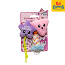 Pet Party Happy Birthday Cat Toy Set Purple
