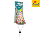 Pet Party Stripes Cone Plush Party Hat Dog Accessories