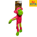 Playtime Monkey Rope Dog Toy Red