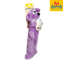 Pet Party Happy Birthday Plush Dog Toy Purple