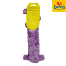 Pet Party Happy Birthday Plush Dog Toy Purple